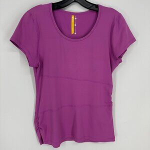 3/$25‎ Lole Active Wear Running Top L Moisture Wicking Purple Shirt